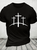 Jesus Faith Cross Cotton T-Shirt