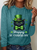 The Best St. Patrick's Day Gifts For Cats Casual Long Sleeve Shirt