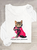 Breast Cancer Awareness Cat Casual Long Sleeve Shirt