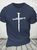 Faith Cross Cotton T-Shirt