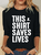 This Shirt Saves Lives Casual Long Sleeve Shirt