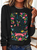 He Is Risen Easter Shirt, Floral Easter Tshirt, Jesus Easter Casual Long Sleeve Shirt