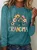 Grandma Flower Casual Long Sleeve Shirt