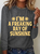 I'm A Freaking Ray Of Sunshine Casual Long Sleeve Shirt