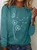 Dandelion Wild Flower Casual Long Sleeve Shirt
