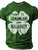 Men‘s Prone To Shenanigans And Malarket Funny Short Sleeve T-Shirt