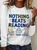 Nothing Beats Reading Librarian Book Bookworm Casual Cotton-Blend Blouse