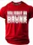 Men's Funny Slang YOU MIGHT BE DRUNK Short Sleeve T-shirt