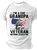 I'm A Dad, Grandpa And A Veteran, Nothing Scares Me Cotton T-Shirt