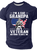 I'm A Dad, Grandpa And A Veteran, Nothing Scares Me Cotton T-Shirt