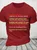 Things We Did.. Print T-Shirt
