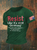 Men's Retro Resist Like It's 1938 Germany It Took The Nazis One Month,3weeks,2days,8 Hours And 40 Minutes To Dismantle A Constitutional Republic Reject Dictatorship & Project 2025 Print T-Shirt