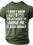 Men's Sarcastic Funny Slang Short Sleeve T-shirt