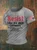 Men's Retro Resist Like It's 1938 Germany It Took The Nazis One Month,3weeks,2days,8 Hours And 40 Minutes To Dismantle A Constitutional Republic Reject Dictatorship & Project 2025 Print T-Shirt