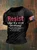 Men's Retro Resist Like It's 1938 Germany It Took The Nazis One Month,3weeks,2days,8 Hours And 40 Minutes To Dismantle A Constitutional Republic Reject Dictatorship & Project 2025 Print T-Shirt