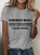 Your Opinion Funny Cotton T-Shirt