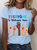 Everyone Is Welcome Here Idaho Teacher Tees Cotton T-Shirt