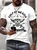 Men'S Retro Gulf Of Mexico Est 1550 Stay Salty And Resist Printed Casual Crew Neck T-Shirt