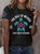 Women's Gulf Of Mexico Print Round Neck T-Shirt