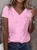 Women's Breast Cancer Printed Casual T-Shirt