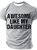 Awesome Like My Daughter Cotton T-shirt