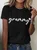 Lovely Grammy Cotton T-shirt