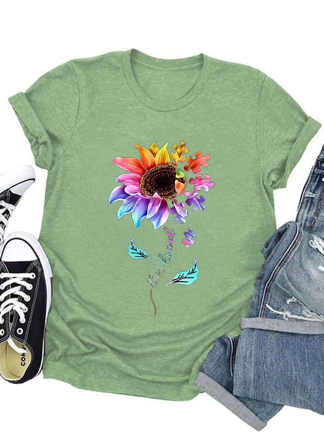 Be Kind Shift Short Sleeve Casual Women Tee