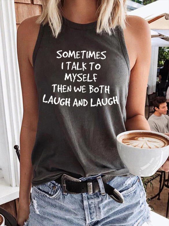 Cotton-Blend Short Sleeve Casual Top
