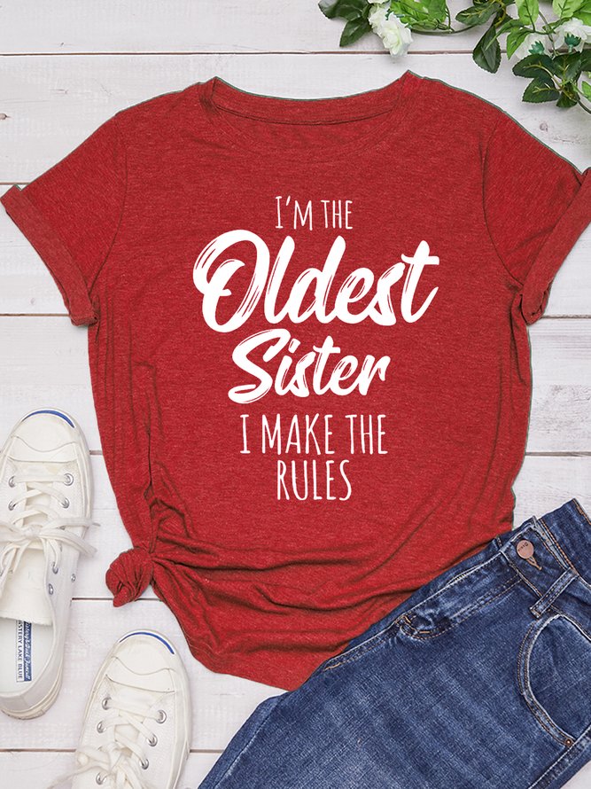 Sister Funny Casual T-shirt