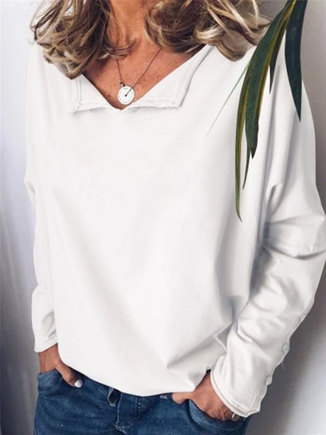 Women's Plain Sweatershirt