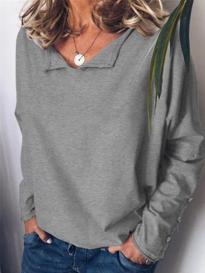 Women's Plain Sweatershirt