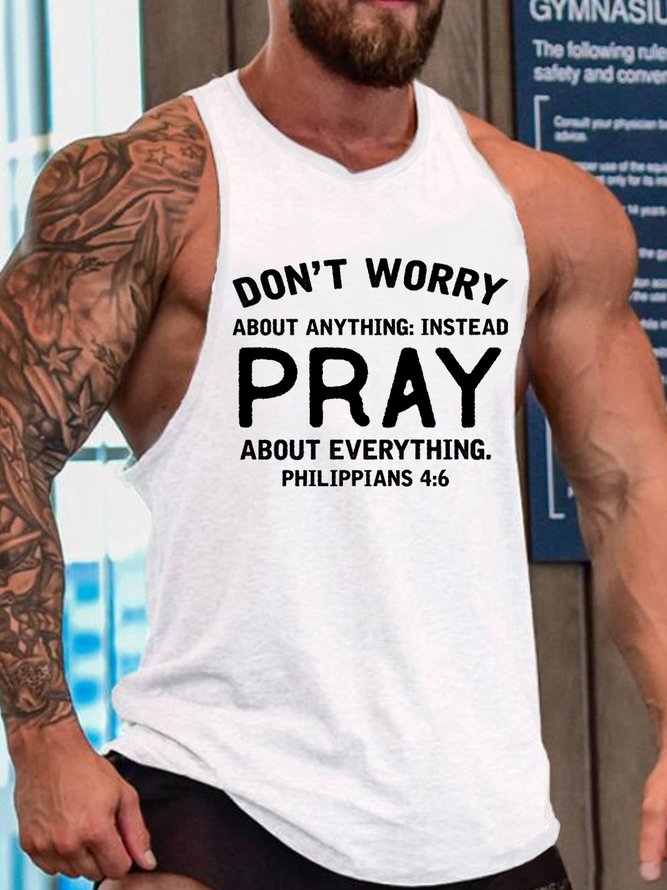 Don't Worry About Anything Men's Tank