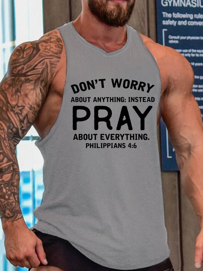 Don't Worry About Anything Men's Tank