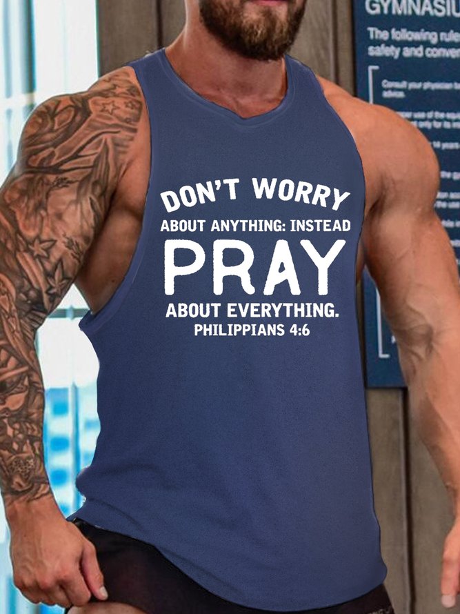 Don't Worry About Anything Men's Tank