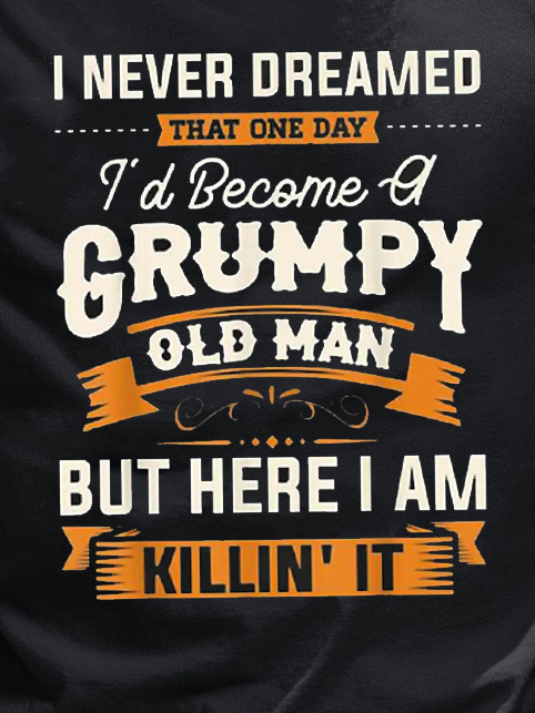 Men's Vintage Crew Neck Short Sleeve T-Shirt