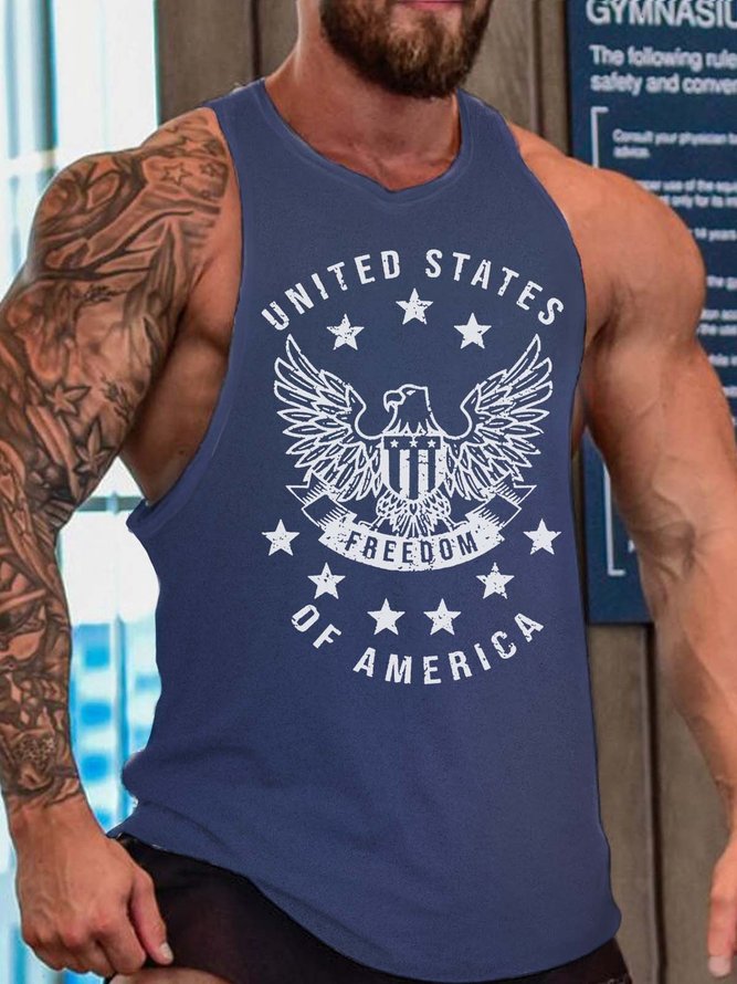 sea eagles men’s Sleeveless Crew Neck Tank Top