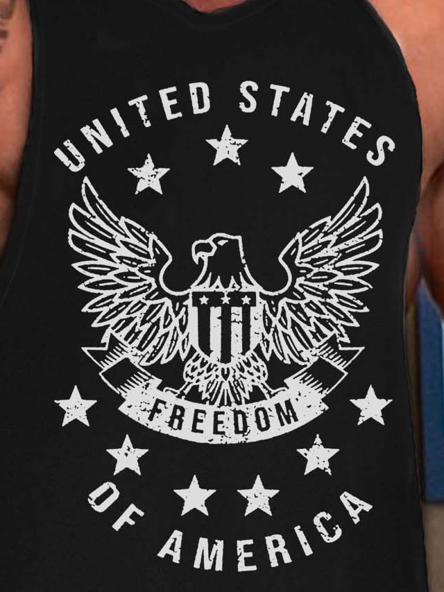 sea eagles men’s Sleeveless Crew Neck Tank Top