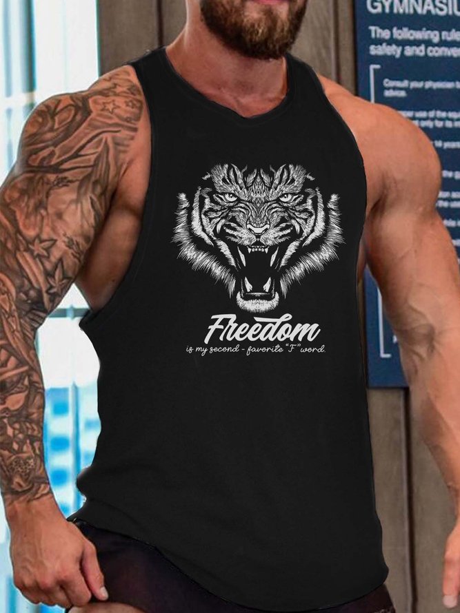 Veterans men’s Sleeveless Casual Tank Top