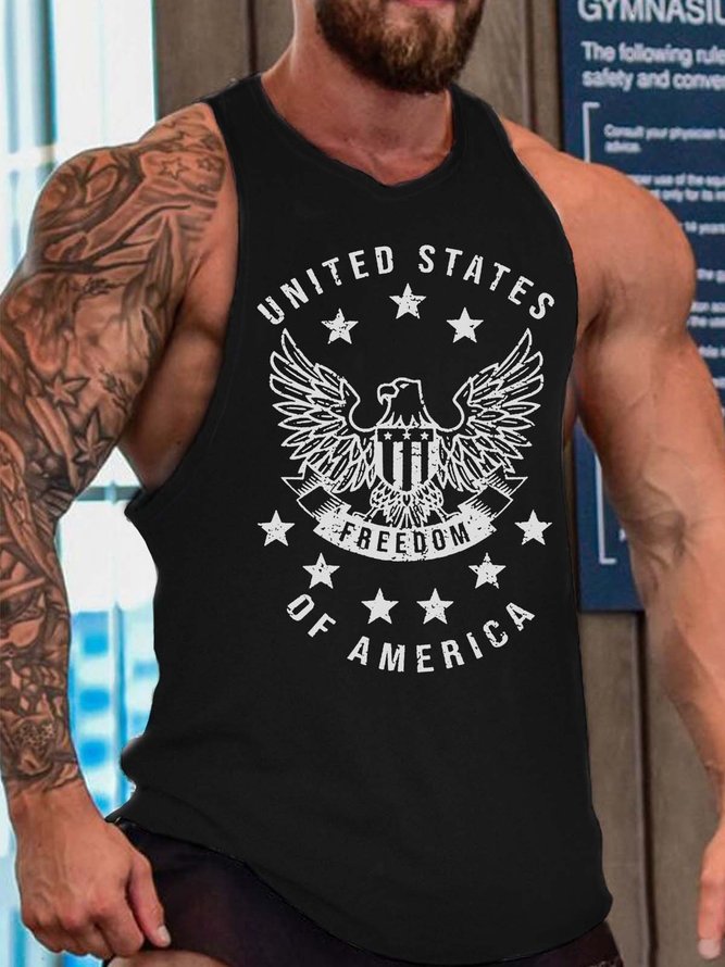 sea eagles men’s Sleeveless Crew Neck Tank Top