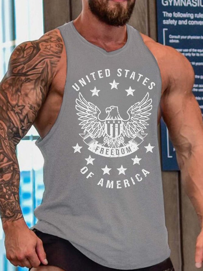 sea eagles men’s Sleeveless Crew Neck Tank Top