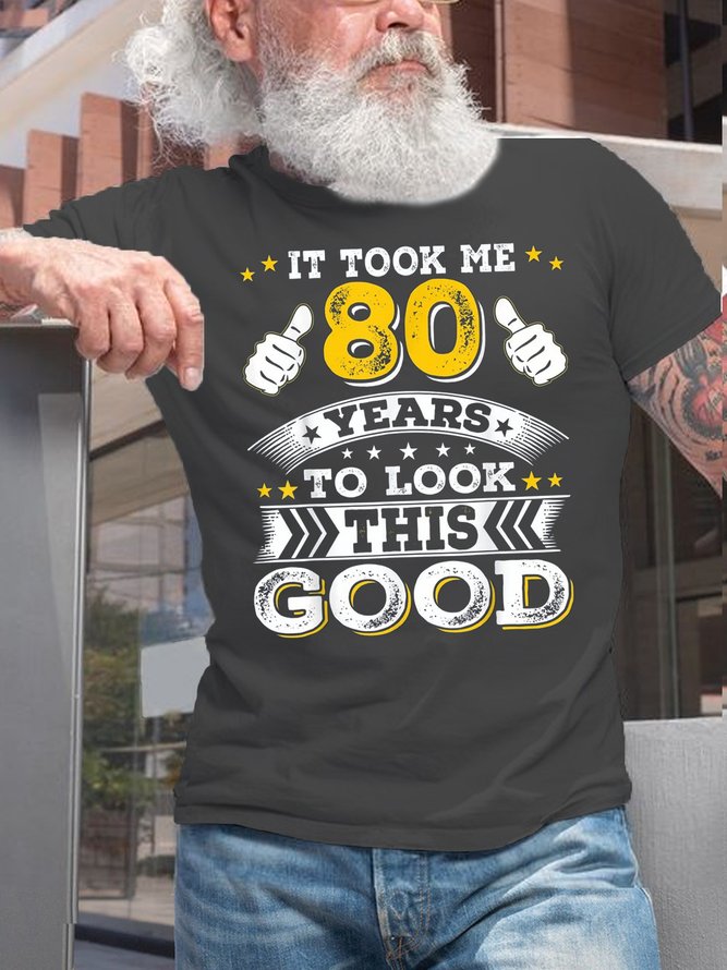 Mans Funny 1941 80Th 80 Years grandpa Casual Fit T-Shirt