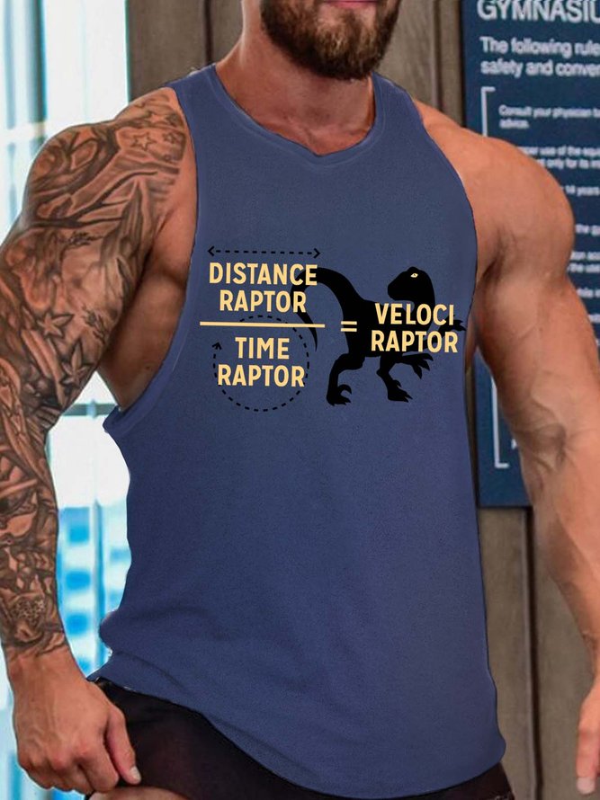 Animal printing  men’s Casual Tank Top