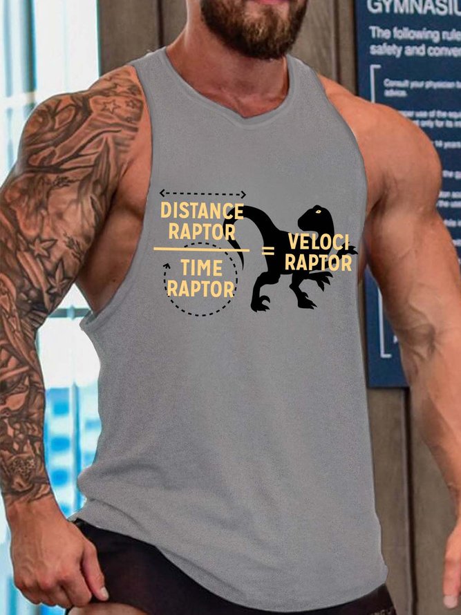 Animal printing  men’s Casual Tank Top