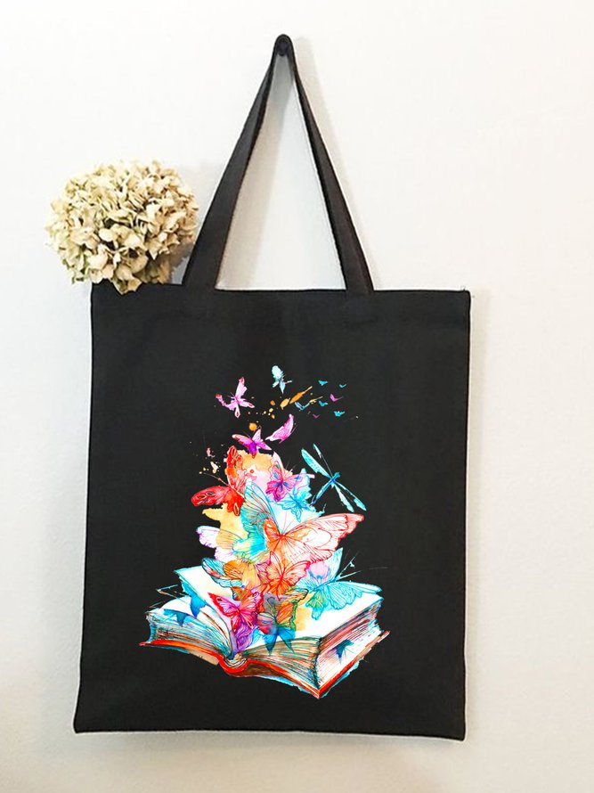 Butterfly Magic Book Shopping Tote