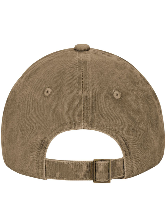 If I Said I'll Fix It I Will Funny Text Letters Adjustable Hat