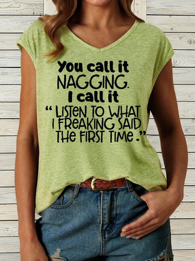 Women's Funny You Call It You Nail It Casual Tank Top