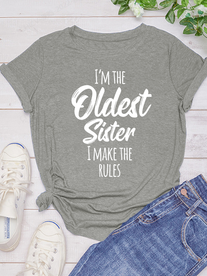 Sister Funny Casual T-shirt