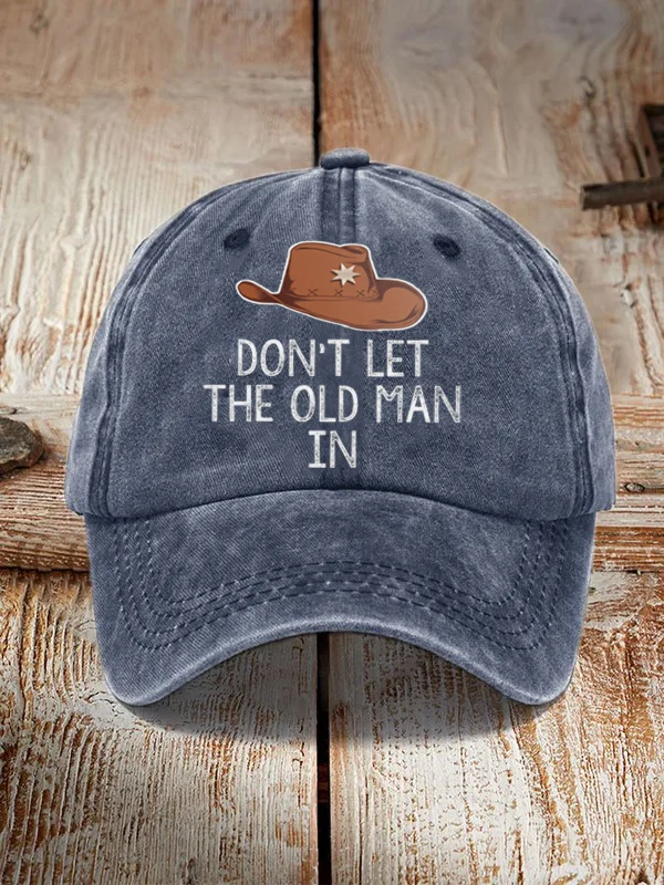 Don't Let The Old Man In Sun Denim Hat