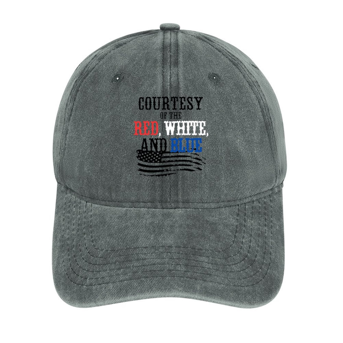 Courtesy Of The Red White And Blue Sun Hat