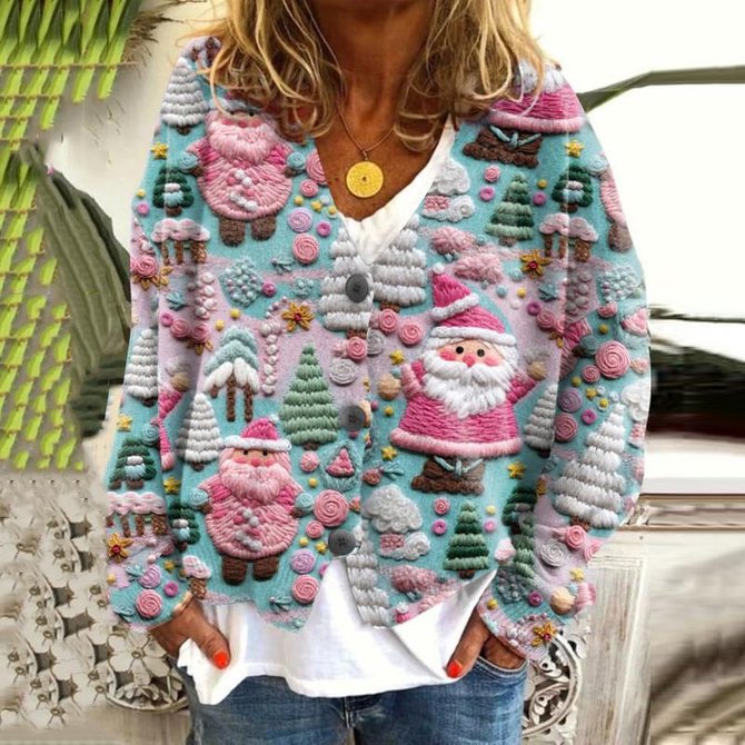 Casual Wool/Knitting Turkey Cardigan